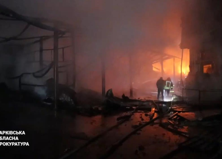 У Харкові РФ влучила по цивільному підприємству