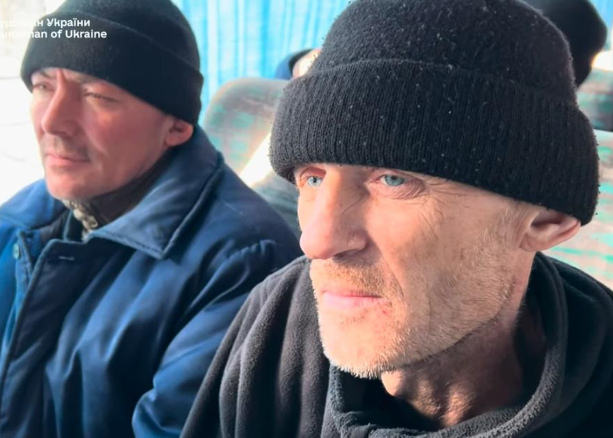 Омбудсмен показав полонених росіян перед обміном