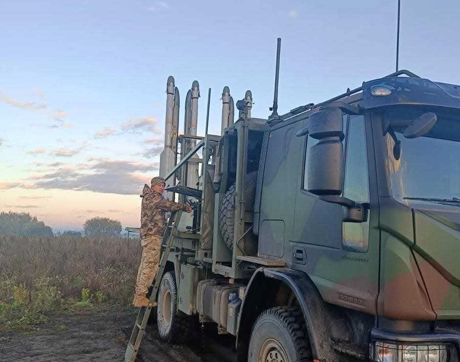 IRIS-T SLS для України інтегрували на шасі Iveco 4×4