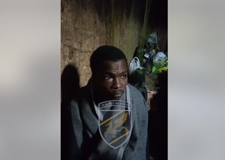 ЗСУ взяли у полон африканця, який воював за Росію