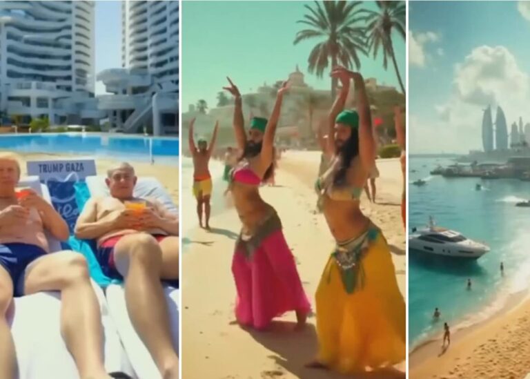 Трамп опублікував химерне ШІ-відео майбутньої Гази