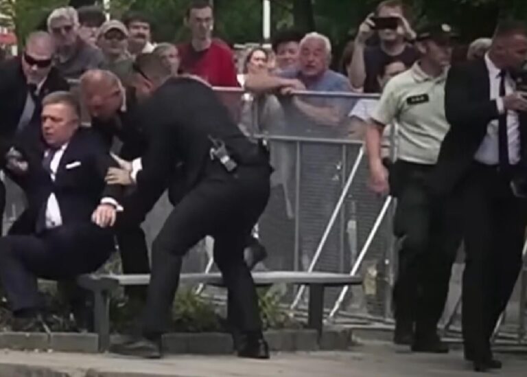 Замах на Фіцо: фінське ТБ оприлюднило нові кадри