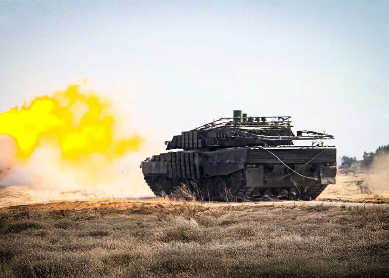Бойові спроможності НГУ посилено танками Leopard