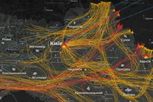 Масована атака РФ на Україну: приблизний маршрут ракет і дронів