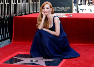 Джессіка Честейн отримала зірку на Голлівудській алеї слави