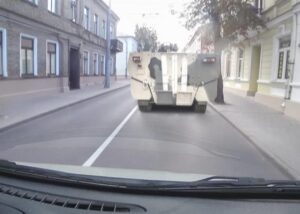 В Білорусі зафіксували новітній російський БТР-22