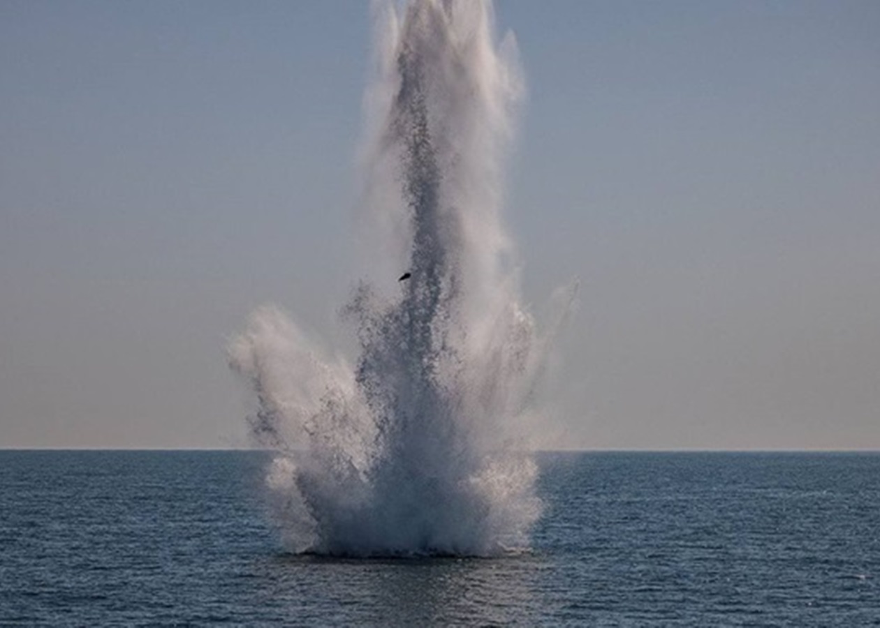 У Чорному морі знищили дрейфуючу морську міну