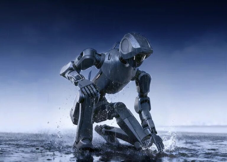 У Китаї представили першого людиноподібного робота із захистом від води