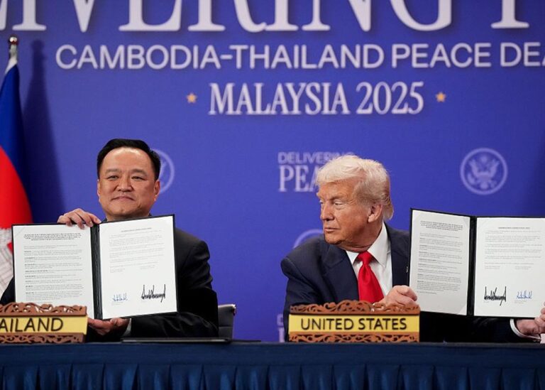 Таїланд і Камбоджа підписали мирну угоду в присутності Трампа