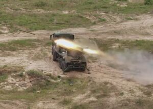 В НГУ провели випробування оновленої РСЗВ Град