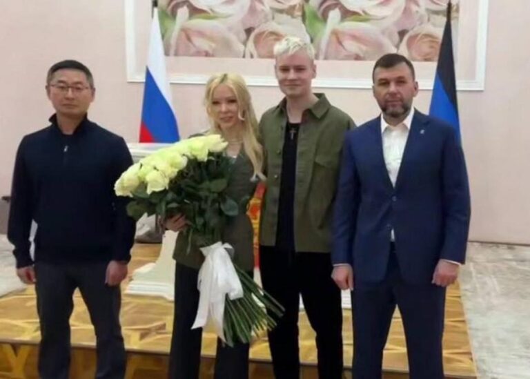 "Путіністи" Шаман і Мізуліна побралися в Донецьку