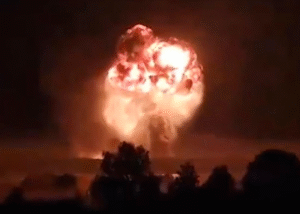 У Росії партизани спалили десятки локомотивів, які перевозили зброю