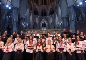 Український хор брав участь у записі різдвяного звернення Чарльза III