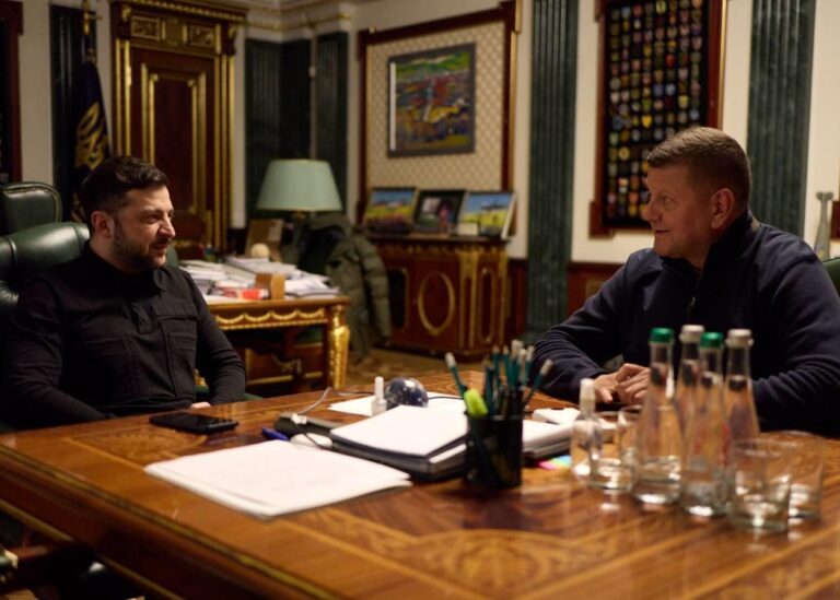 Зеленський провів зустріч із Залужним
