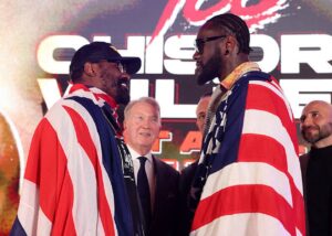 Чісора і Вайлдер з'явилися перед очима Лондона