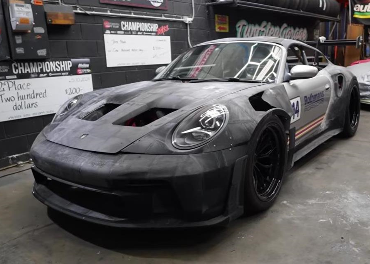 Блогер надрукував на 3D-принтері копію Porsche 911 GT3