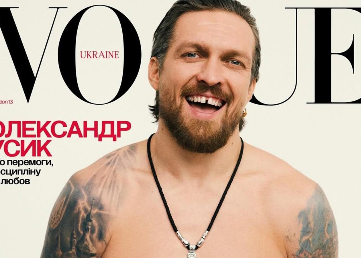 Усик став обличчям весняного номера Vogue Ukraine