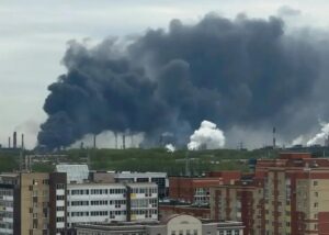 На ключовому меткомбінаті РФ спалахнула пожежа