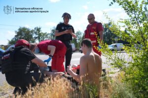 Удар по пляжу з людьми: Росія атакувала Запоріжжя, серед поранених троє дітей