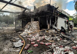 Росіяни атакували АЗС на Харківщині