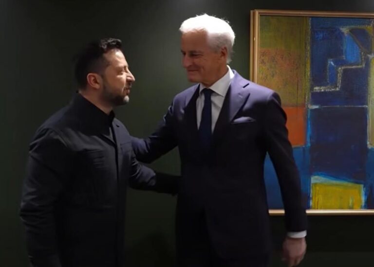 Зеленський провів перемови з прем'єром Норвегії