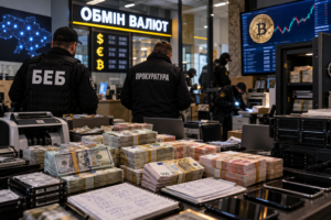 Мільярдні тіньові схеми під прикриттям обмінників: ОГП та БЕБ викрили масштабну мережу з виведення коштів на понад 630 млн грн готівкою